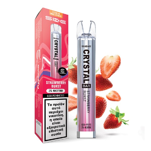 SKE Crystal Bar Strawberry Burst 20mg 2ml