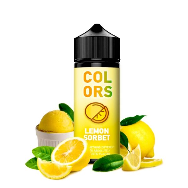 Mad Juice Colors Lemon Sorbet Flavour Shot 120ml