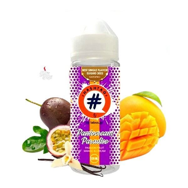 Hashtag Passiocream Paradise Flavourshots