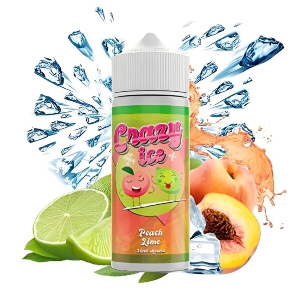 Steam City Crazy Ice Peach Lime Flavour Shot
