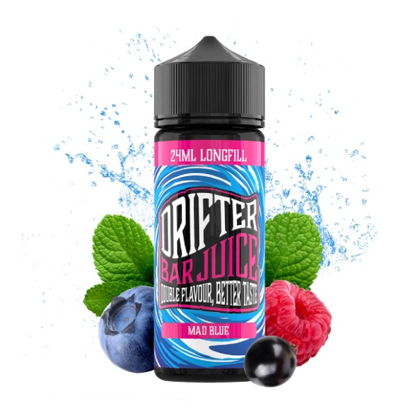 Drifter Bar Juice Mad Blue Flavour Shot 120ml