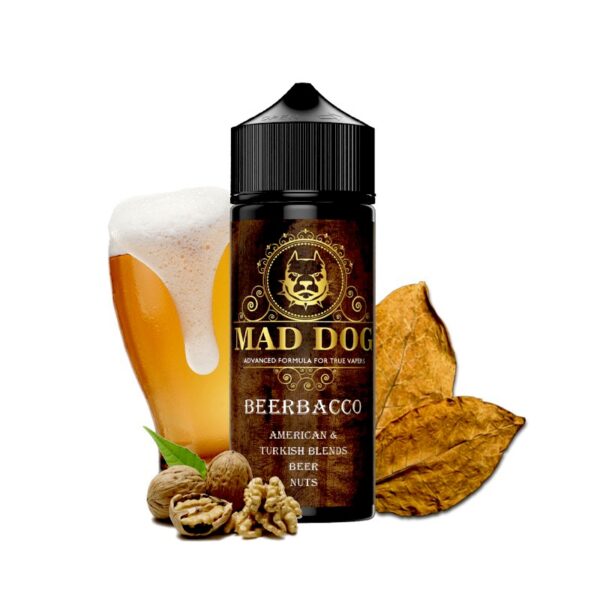 Mad Juice Mad Dog Flavour Shot Beer Bacco 120ml