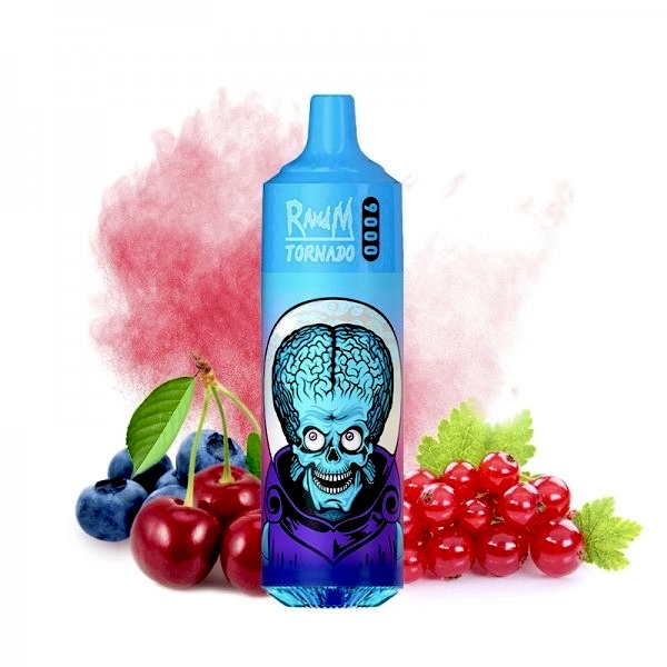 Fumot Tornado 9000 600mAh- Blueberry Cherry Cranberry