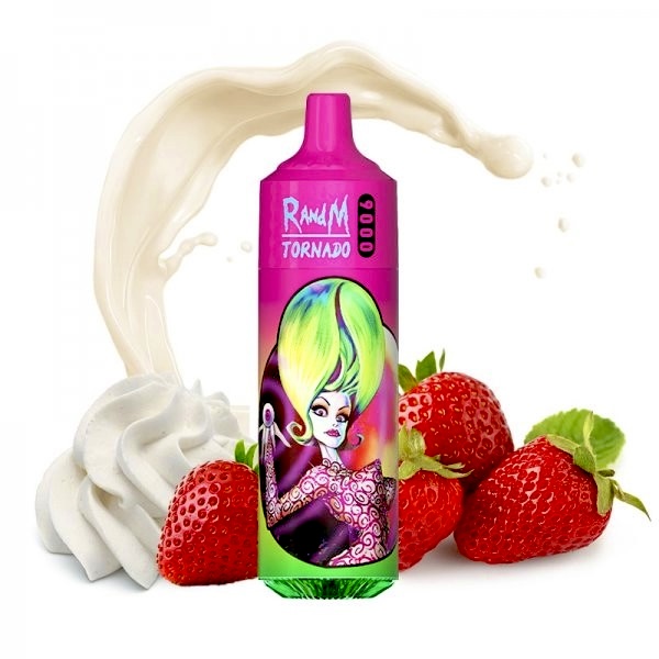 Fumot Tornado 9000 600mAh- Strawberry Cream