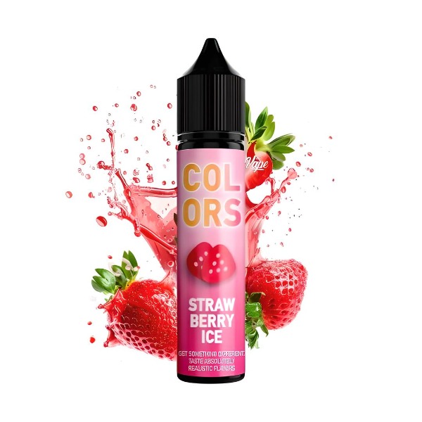 Mad Juice Colors Strawberry Ice Flavour Shot 60ml