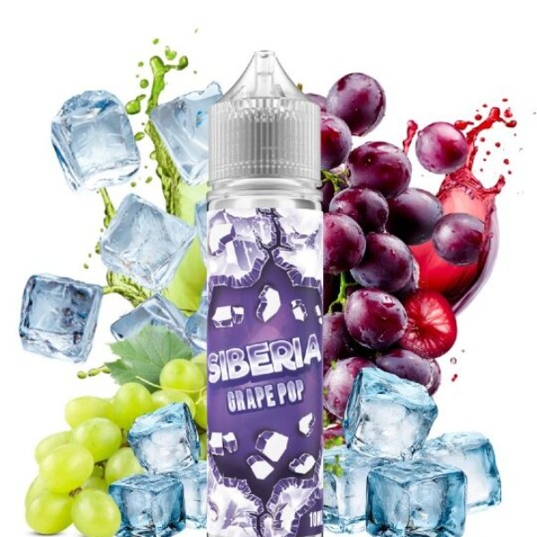 Siberia Grape Pop Flavour Shot 60ml