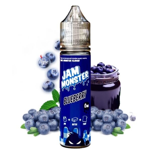 Monster Vape Jam Blueberry Flavour Shot 60ml