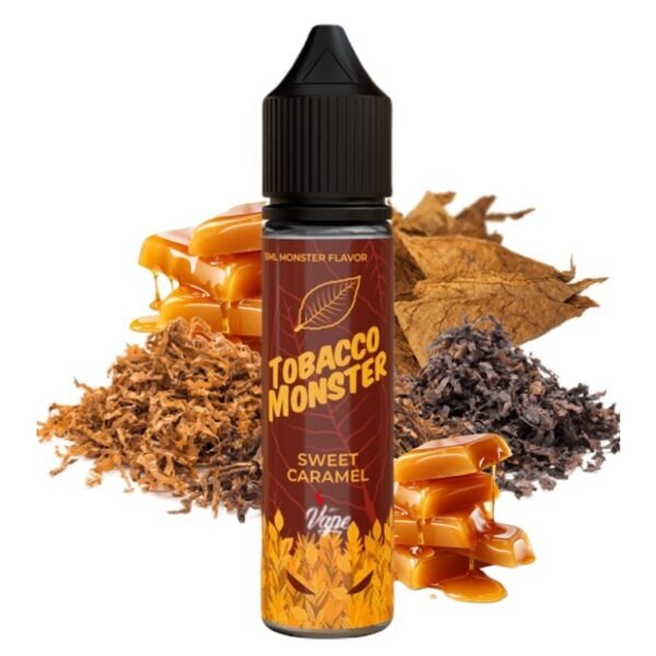 Monster Vape Tobacco Sweet Caramel Flavour Shot 60ml