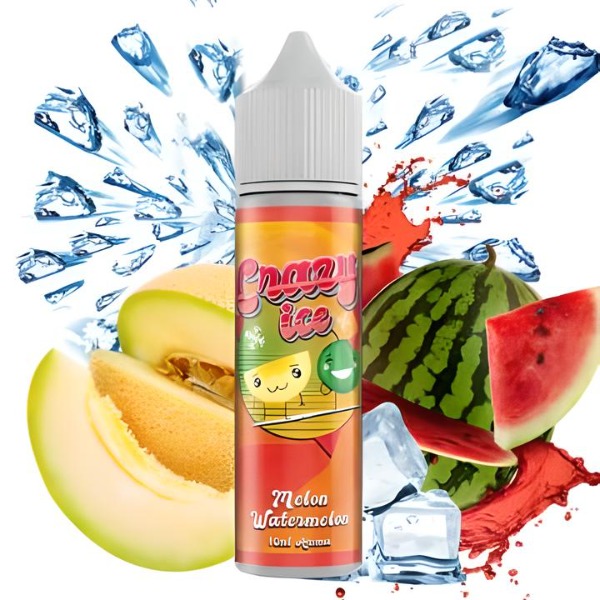 Steam City Crazy Ice Melon Watermelon Flavour Shot 60ml