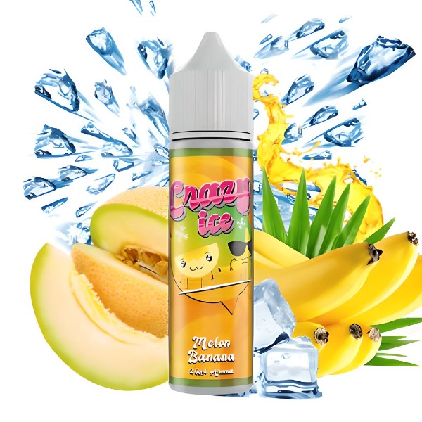 Steam City Crazy Ice Melon Banana Flavour Shot 60ml