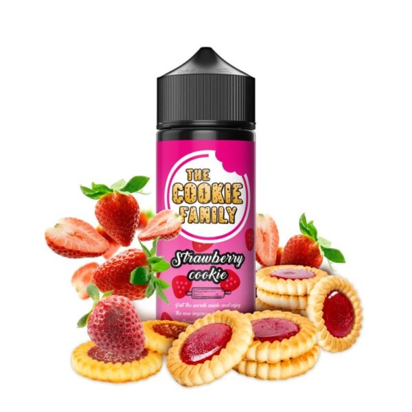 Mad Juice The Cookie Family Strawberry Cookie Flavour Shot 120ml