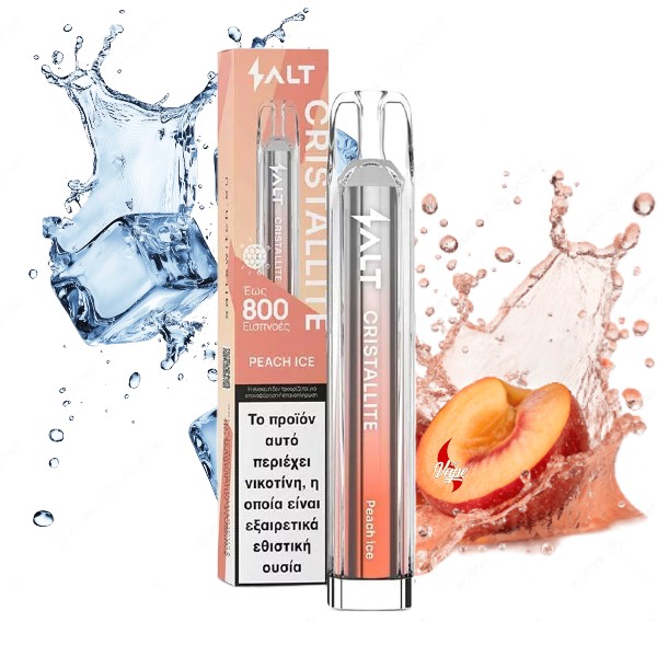 Salt Cristallite Peach Ice 20mg 2ml