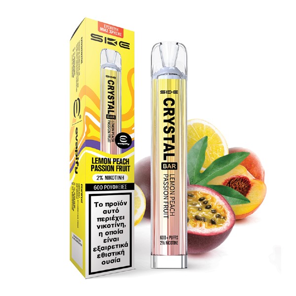 SKE Crystal Bar Lemon Peach Passion Fruit 20mg 2ml