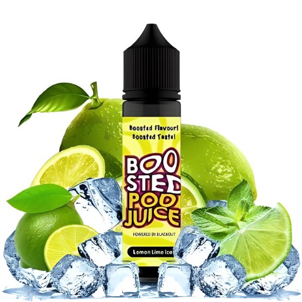 Boosted Pod Juice Lemon Lime Ice Flavour Shot 60ml