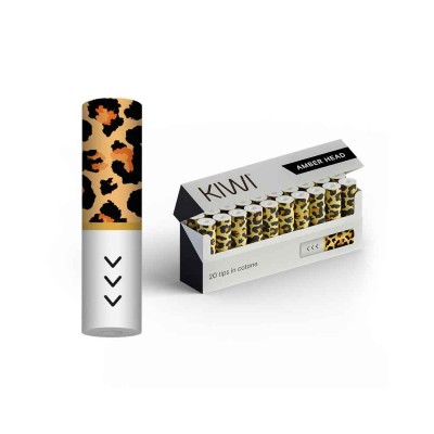 Kiwi 20 pcs Filter Amber Head