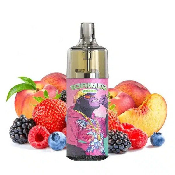 Tornado 10000 Puffs Peach Berry