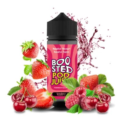 Boosted Pod Juice Strawberry Raspberry Flavour Shot 120ml
