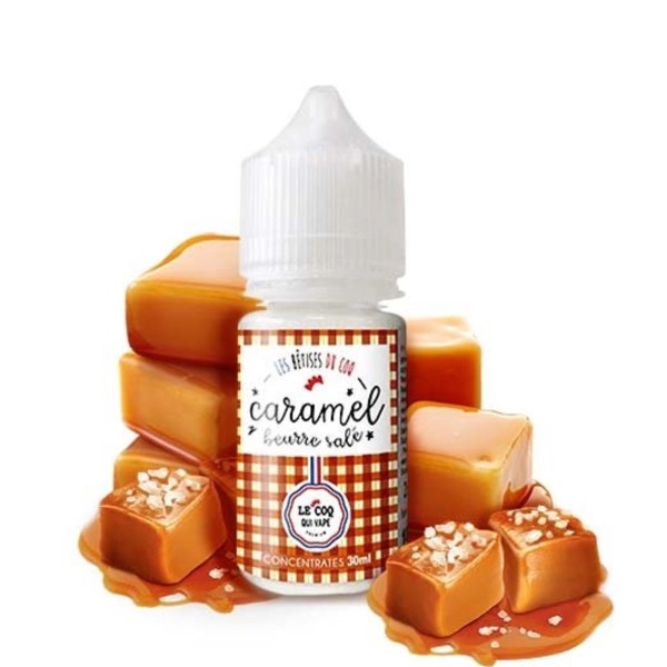 Le Coq Qui Vape Concentrate Caramel Beurre Sale 30ml (DIY)