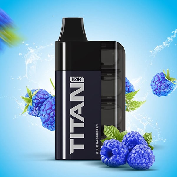 Titan 10k Blue Raspberry 8x2ml 20mg