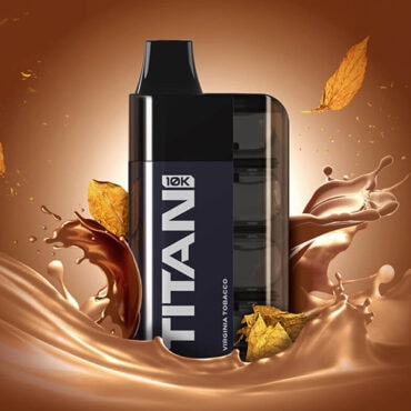 Titan 10k Virginia Tobacco 8x2ml 20mg