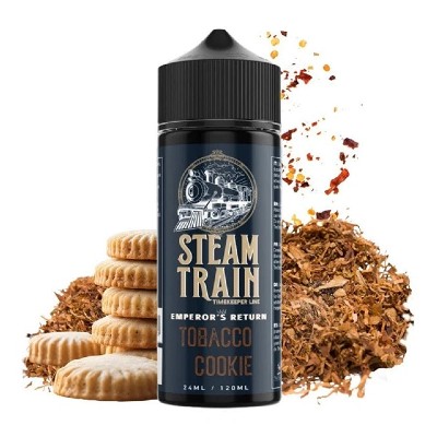 Steam Train Tobacco Cookie Flavour Shot 120ml