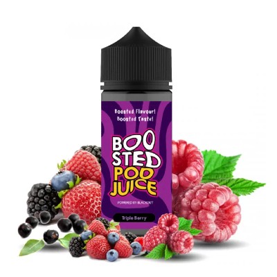 Boosted Pod Juice Triple Berry Flavour Shot 120ml