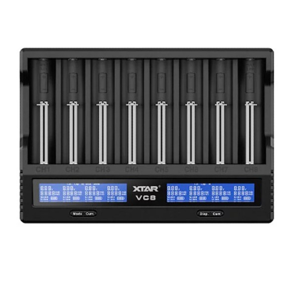 XTAR VC8 USB Φορτιστής 8 Μπαταριών