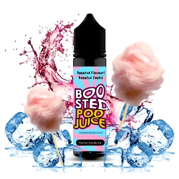 Boosted Pod Juice Cotton Candy Ice Flavour Shot 60ml
