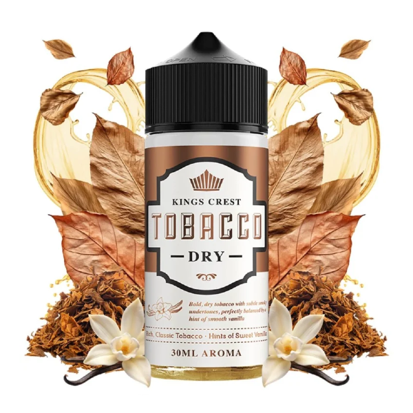 Kings Crest Tobacco Dry Flavour Shot 120ml