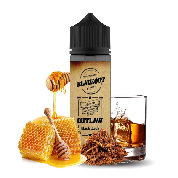 Blackout Outlaw Black Jack Flavour Shot 120ml