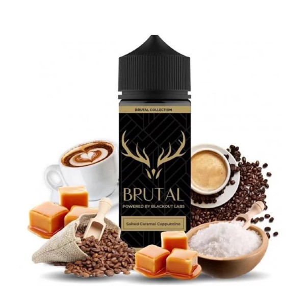 Blackout Brutal Salted Caramel Cappuccino Flavour Shot 120ml