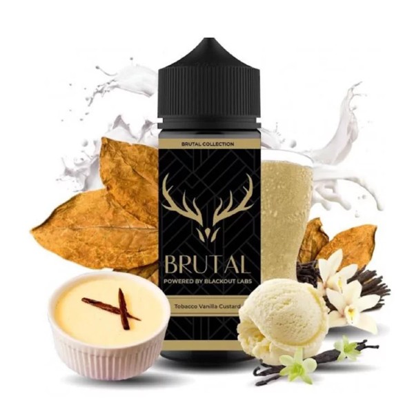 Blackout Brutal Tobacco Vanilla Custard Flavour Shot 120ml