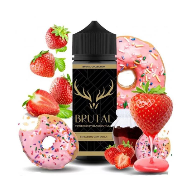 Blackout Brutal Strawberry Jam Donut Flavour Shot 120ml