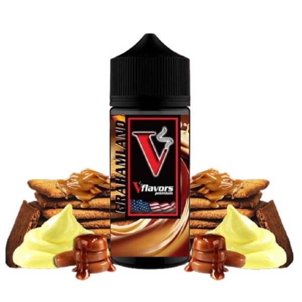 Vflavors Grahamland Flavour Shot 120ml