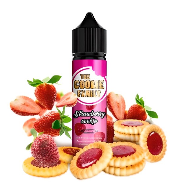 Mad Juice The Cookie Family Strawberry Cookie Flavour Shot 60ml