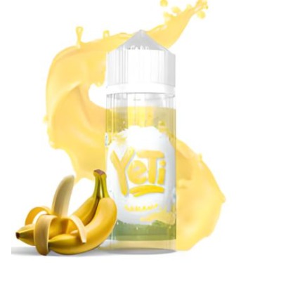 Yeti Iced Banana Flavour Shot 120ml