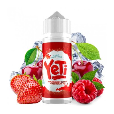 Yeti Iced Strawberry Cherry Raspberry Flavour Shot 120ml