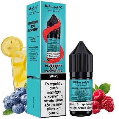 Elux Bueberry Sour Raspberry Salt 20mg 10ml