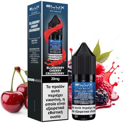 Elux Blueberry Cherry Cranberry Salt 20mg 10ml