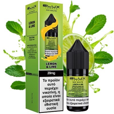 Elux Lemon Lime Salt 20mg 10ml