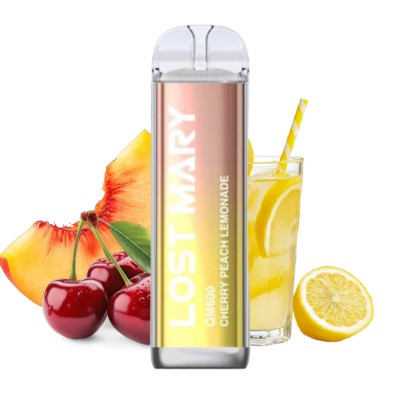 Lost Mary QM600 20mg 2ml Cherry Peach Lemonade