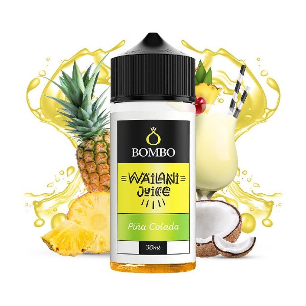Bombo Wailani Juice Pina Colada Flavour Shot 120ml