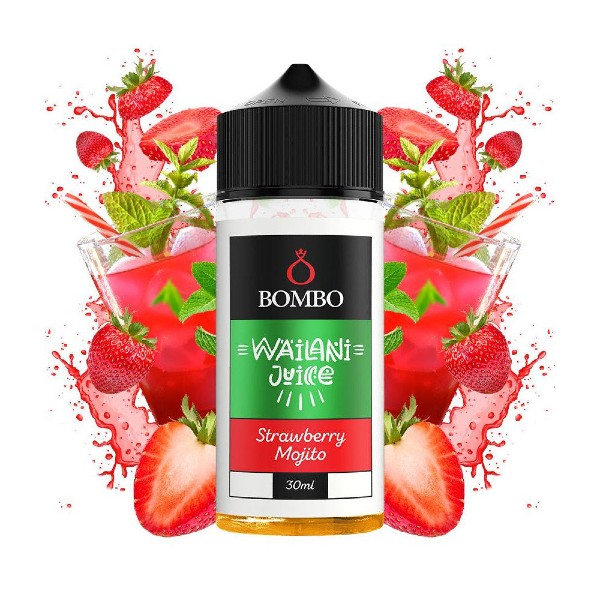 Bombo Wailani Juice Strawberry Mojito Flavour Shot 120ml