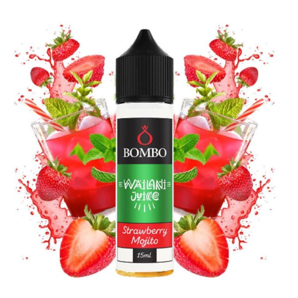 Bombo Wailani Juice Strawberry Mojito Flavour Shot 60ml
