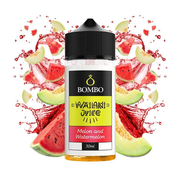 Bombo Wailani Juice Melon and Watermelon Flavour Shot 120ml