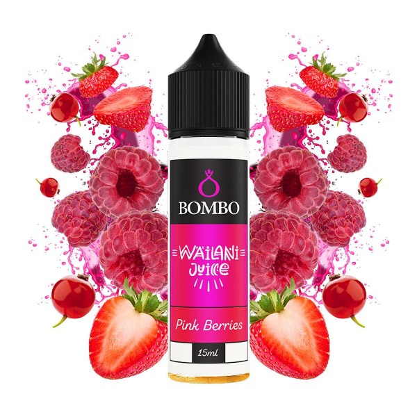 Bombo Wailani Juice Pink Berries Flavour Shot 60ml
