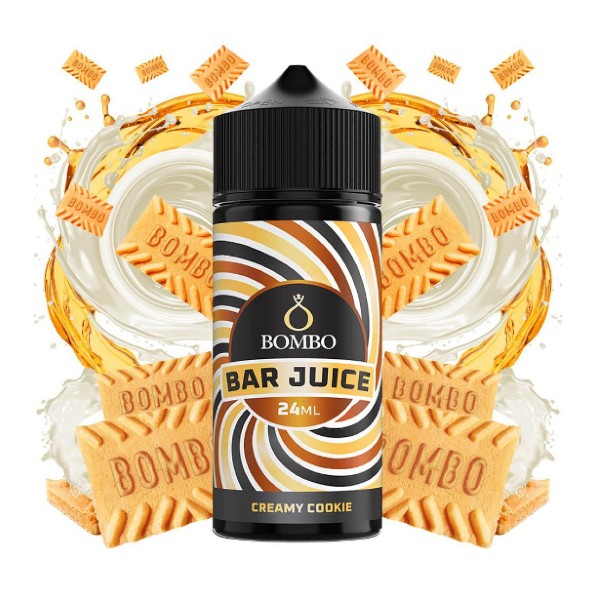 Bombo Bar Juice Creamy Cookie Flavour Shot 120ml