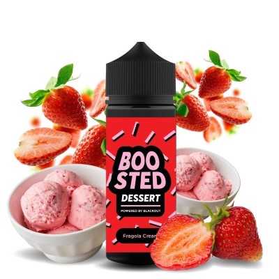Boosted Dessert Fragola Cream Flavour Shot 120ml