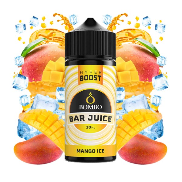 Bombo Bar Juice Hyper Boost Mango Ice Flavour Shot 120ml