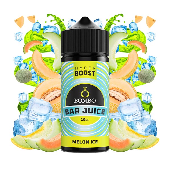 Bombo Bar Juice Hyper Boost Melon Ice Flavour Shot 120ml